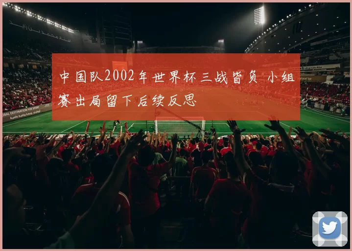 中国队2002年世界杯三战皆负 小组赛出局留下后续反思