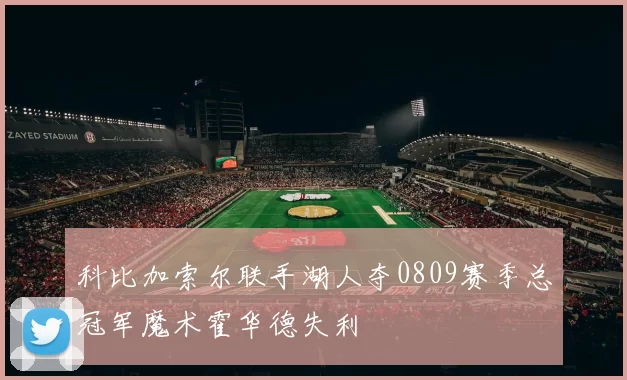 科比加索尔联手湖人夺0809赛季总冠军魔术霍华德失利